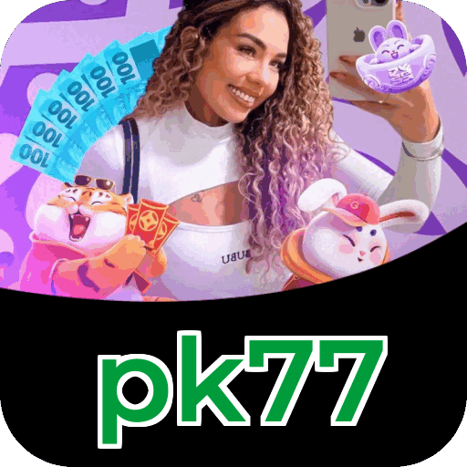 Plataforma pk77 mostrando interface moderna, jogos certificados e recursos de segurança licenciados